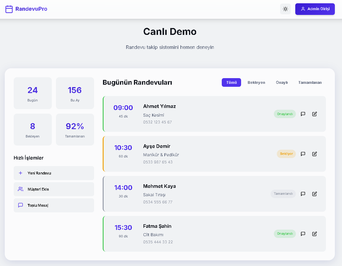Web Tabanlı Randevu Sistemi - Gaziantep Web Tasarım Projesi | Alfa Ajans